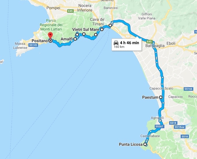 gulf of salerno what to visit