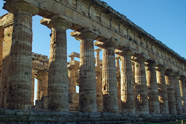 gulf of salerno: paestum