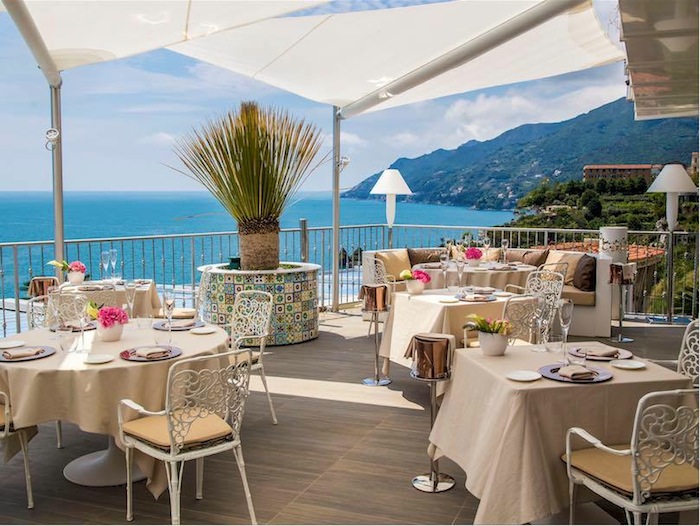 roof restaurant amalfi coast